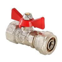 Кран шаровой 16х1/2" ВР бабочка VT.342