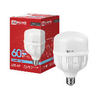 Лампа диодная HP-PRO 60Вт Е27/Е40 6500К 5700Лм d101x159мм InHome (12)