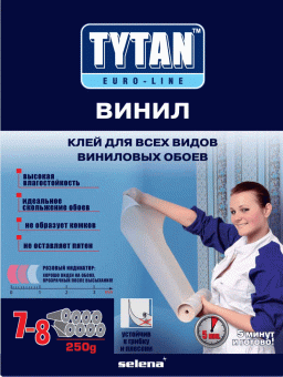 ТИТАН Винил 250г клей обойный с индикатором 1/12