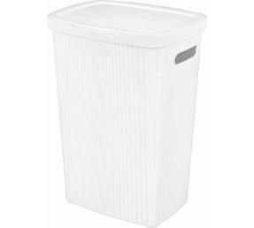Корзина для белья 45,0 л Velvet 450*290*630 мм белый 1/7