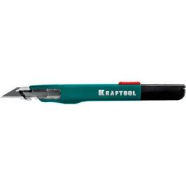 KRAFTOOL  GRAND-9, 9 мм, нож для точного реза с автостопом (09192)
