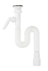 Гофросифон 1 1/2*40/50 Aquant F103 /385-755мм/ 1/60 (аналог G106)