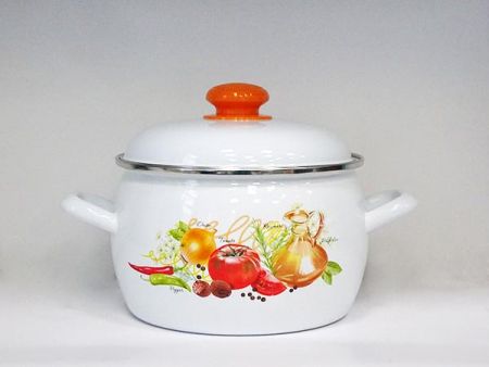 Кастрюля 3,5 л полусфера Итальянская кухня 1/6