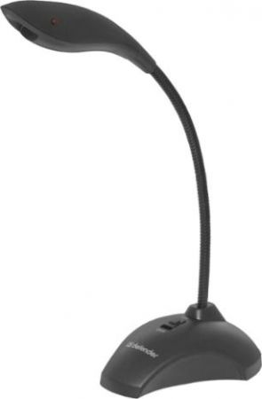аксессуары для компьютеров DEFENDER MIC-115 черный Микрофон компьютерный