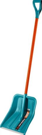 Снеговая лопата GRINDA PROLine FIBER-400 400 мм пластиковая с алюминиевой планкой, особопрочный легк