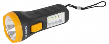 Фонарь Трофи UB-101 универсальный на батарейках 1Вт 1 SMD+4 LED 1хAA