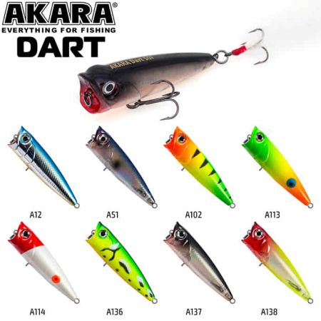 Воблер Akara Dart 50F 4 гр. (1/7 oz 2,0 in) A113