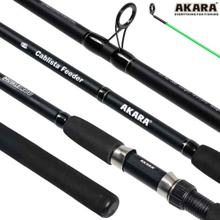 Уд. шт. ст. фид. 3 колена Akara Cablista (50-100-150 гр.) 3,9 м