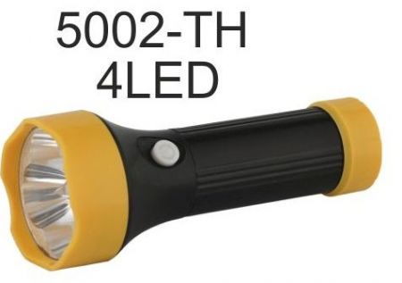 Фoнарь ручной Ultraflash 5002-ТН 4LED 3xR03 (25)