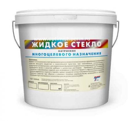 Жидкое стекло 15кг "ОПТИМИСТ"