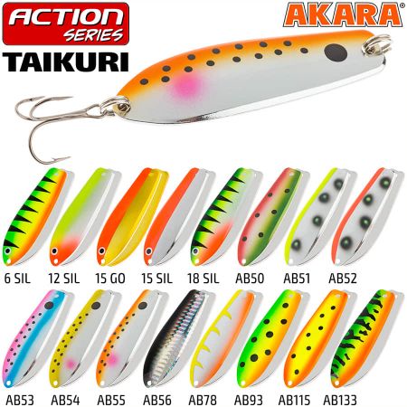 Блесна колеб. Akara Action Series Taikuri 50 10,5 гр. 18-Sil